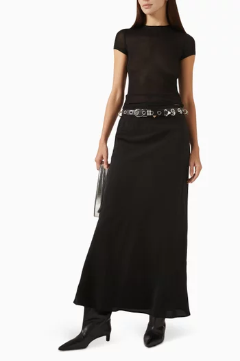 Elemental Half Slip Skirt in Silk Crepe de Chine