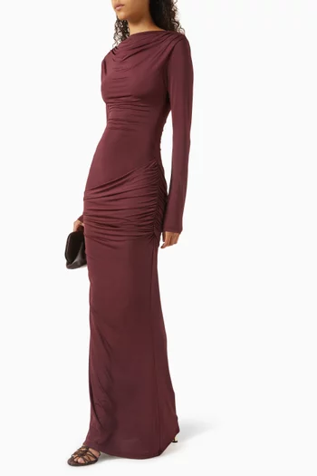 فستان بدرابيه جيرسيه