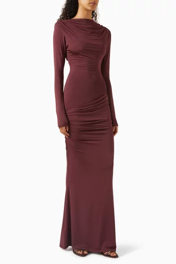 فستان بدرابيه جيرسيه