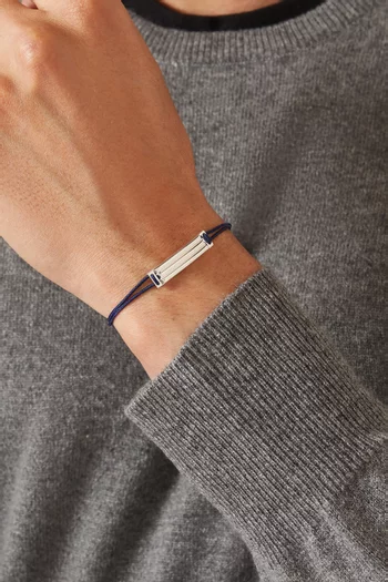 سوار جودرون بتصميم حبل فضة إسترلينية، 5 غرام