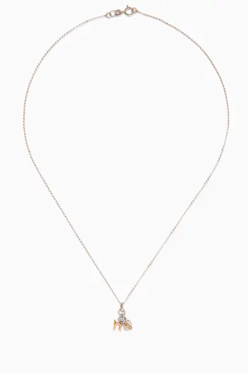 Charm Necklace in 18kt Gold