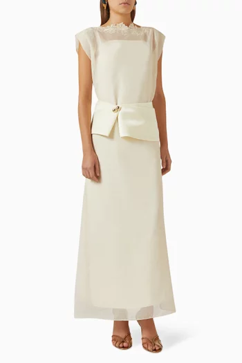 فستان آيفي بحزام