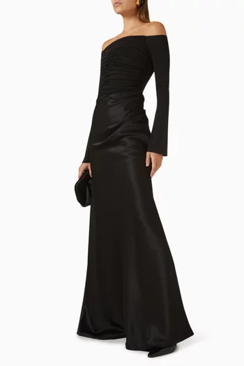 Phoenix Off-shoulder Gown