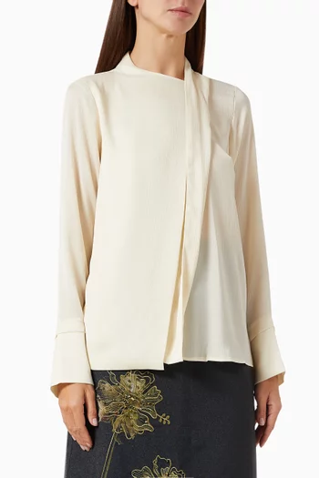 بلوزة نارا مقسمة لأجزاء