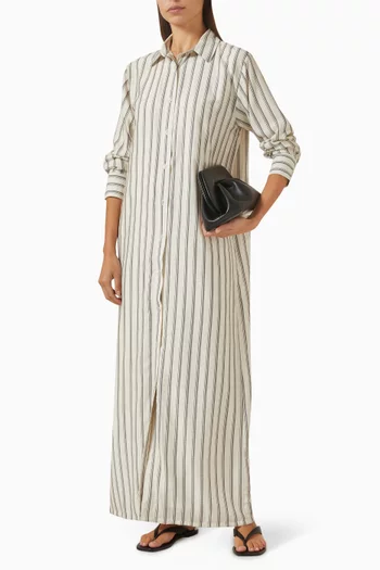 Hannah Pinstripe Kaftan