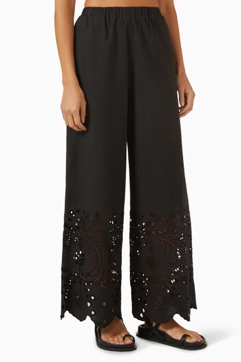 Broderie Anglaise Pants