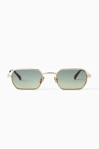 Shmooz Sunglasses in Metal
