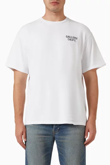 Logo Dusty T-shirt in Cotton