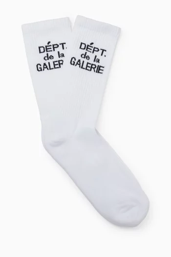 Clean Socks in Cotton-blend