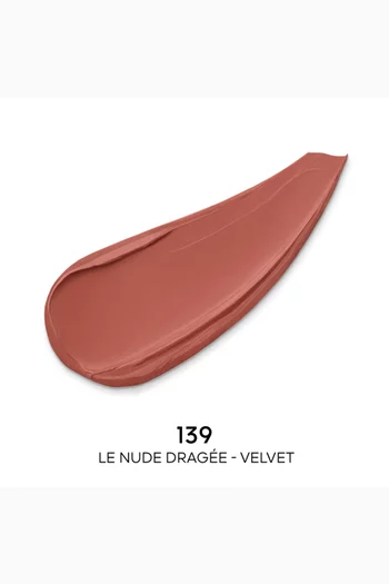 139 Le Nude Dragée Rouge G Velvet Lipstick Refill, 3.5g