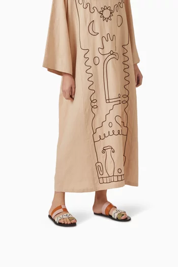 Haris Sandals in Leather