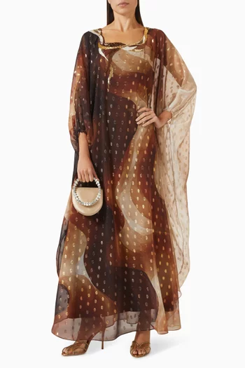 Embellished Wave Kaftan