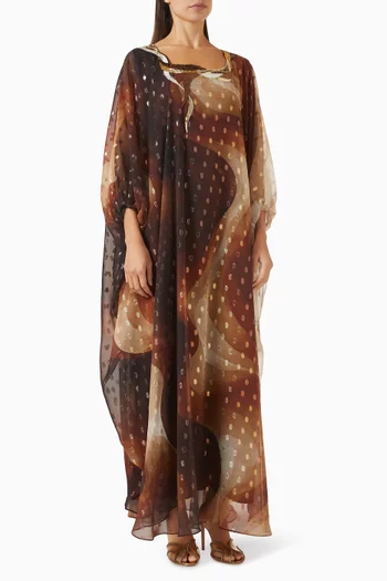 Embellished Wave Kaftan
