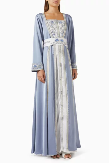 Embrodiered 2-piece Kaftan Set