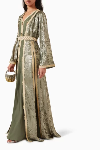 Belted 2-piece Kaftan Set