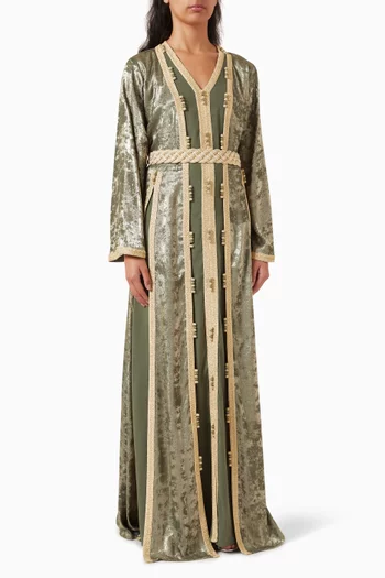 Belted 2-piece Kaftan Set