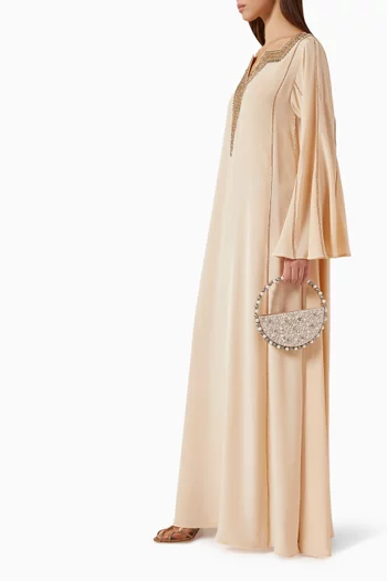 Crystal-embellished Kaftan