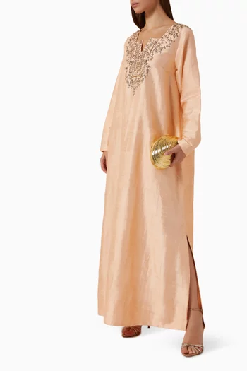 Bead-embellished Kaftan