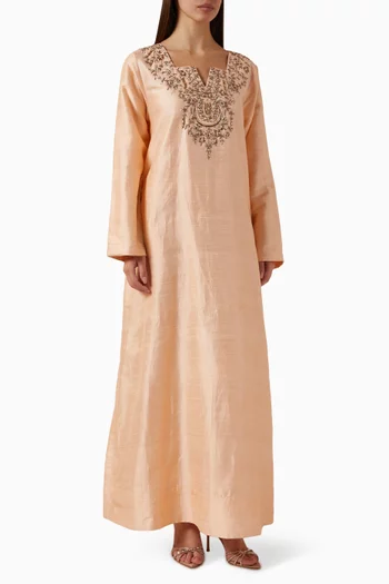 Bead-embellished Kaftan