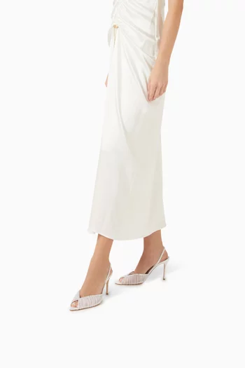 حذاء كلاسيك كاتي بسير خلفي وكعب 85 مم تول وستان