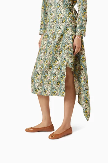 Minnie Travel Ballet Flats in Nappa