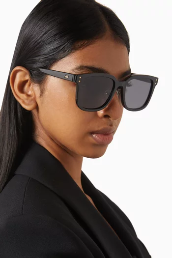 Le Domino Wide-fit Sunglasses in Polycarbonate