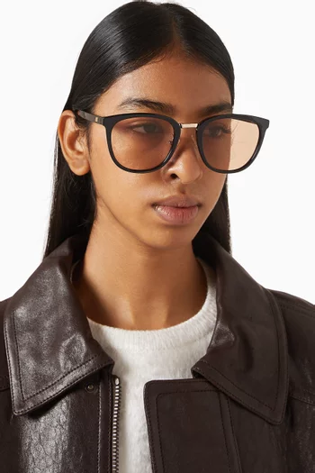 نظارة شمسية اكليبس بحجم كبير بوليمر