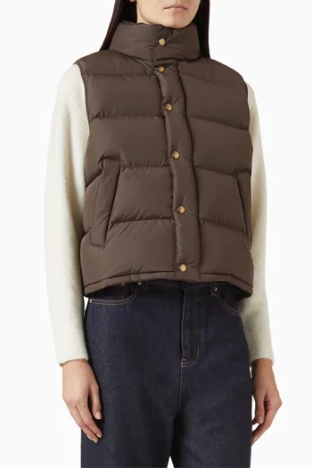 فيست مبطن بريش الإوز للجنسين