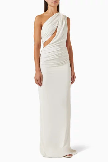 فستان سولستيس طويل كوبرو جيرسيه