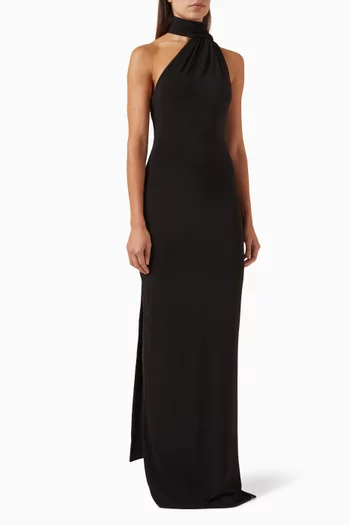 The Nicolette Maxi Dress in Dry Jersey