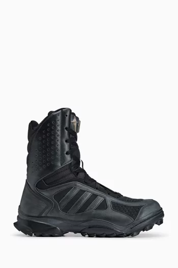 GSG-9.7.E Ankle Boots in Leather & Textile