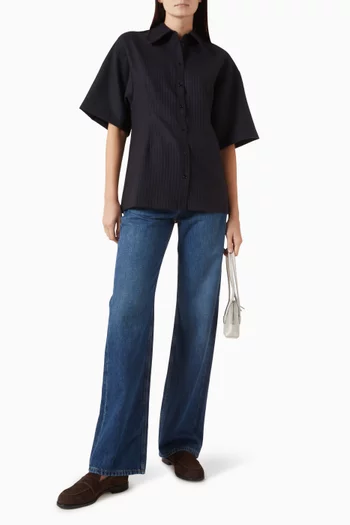 قميص فيرس بنقشة مخططة