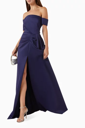 Off-shoulder Gown