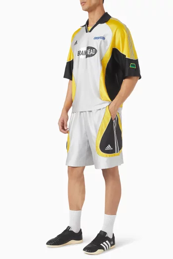 شورت كرة قدم كلاسيكي أديداس × برينديد