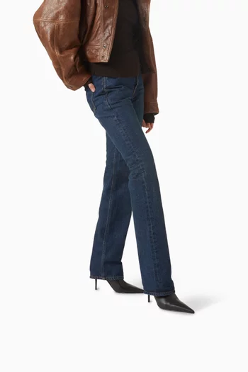 Barbara 90 Booties in Nappa Leather