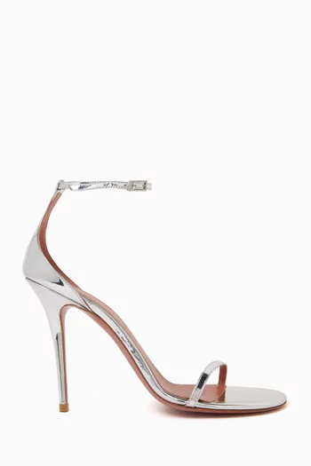 صندل باربرا بكعب 105 مم جلد لامع