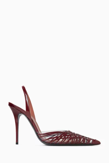 Lori 105 Slingback Pumps in Leather