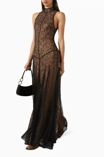 Foehn Maxi Dress in Lace