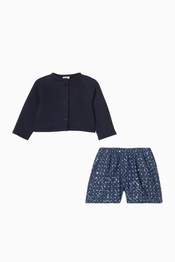 Two-piece Sweatshirt & Pants Set