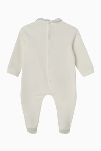 Puppy Collared Pyjama in Cotton