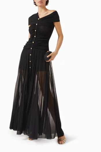 فستان ليز فيسكوز