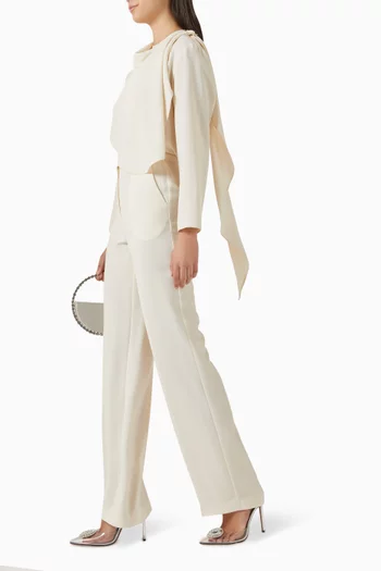 بلوزة بدرابيه فيسكوز