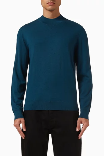 سترة بياقة عالية