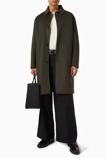 سترة بياقة عالية