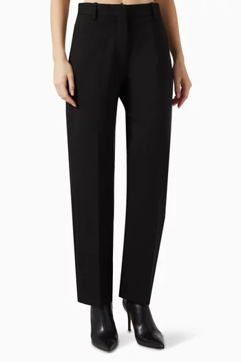 بنطال بقصة ساق مستقيمة