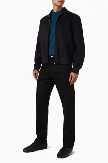 Bomber Jacket in Wool