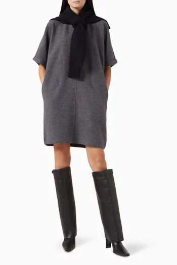 Sweater Mini Dress in Wool