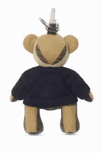 Thomas Bear Charm in Wool-cashmere