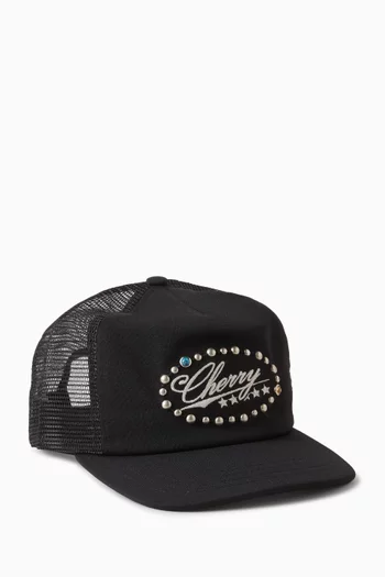 Five Star Studded Trucker Cap