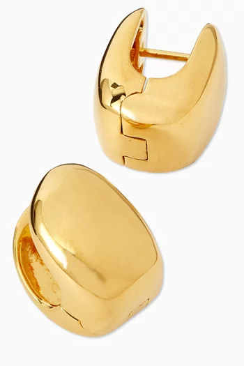 Quart De Soleil Earrings in 18kt Gold Vermeil